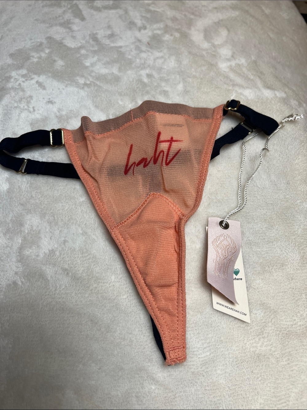 We are HAH pack of 3 zodiac thongs-Pisces ♓️ - Picture 3 of 7